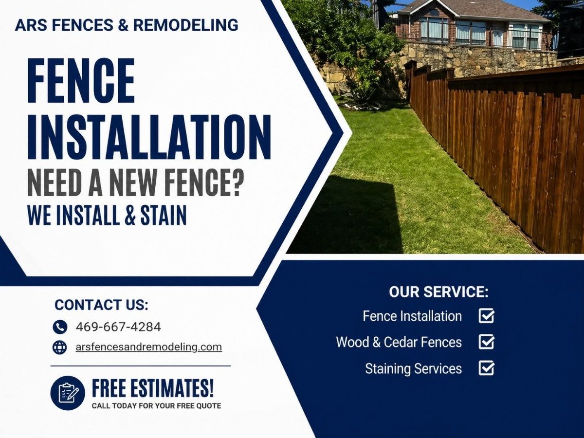 ARS Fences & Remodeling gallery 1