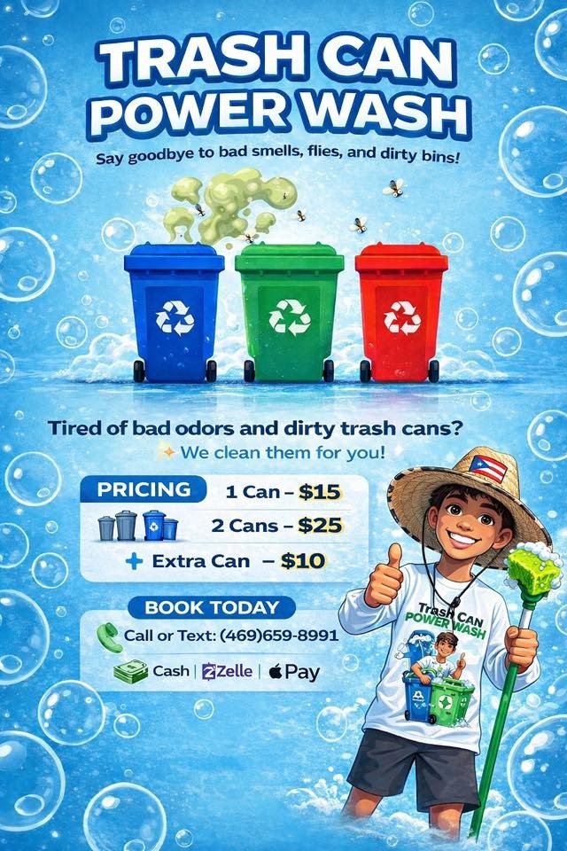 Trash Can Power Wash — local business in Melissa, Texas