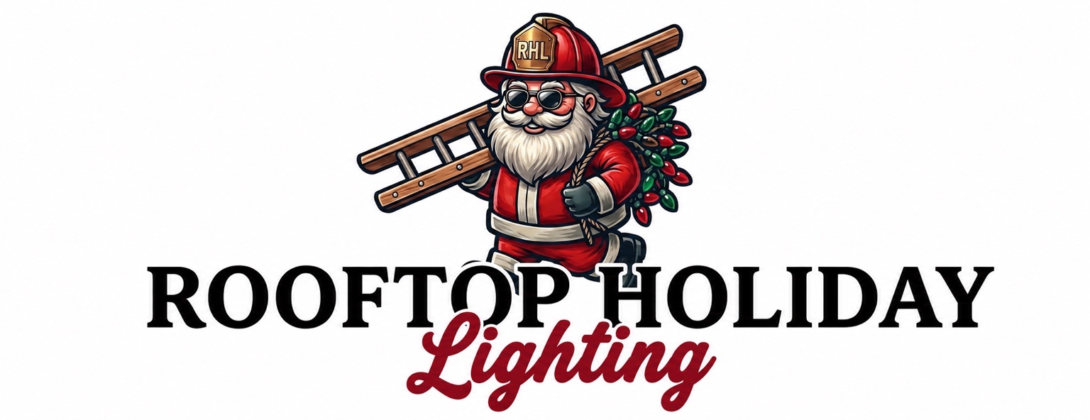 Rooftop Holiday Lighting