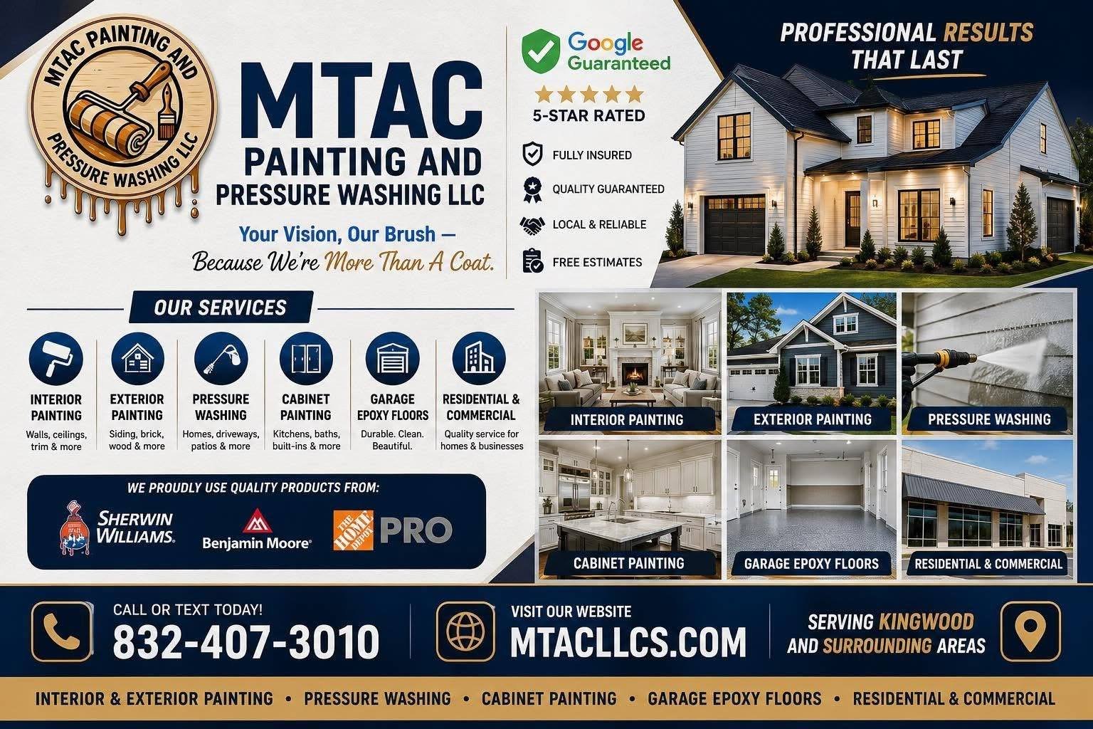 MTAC Paint And Pressure Washing LLC