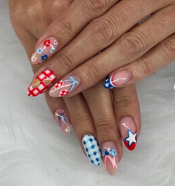 Honeycomb Nails gallery 2