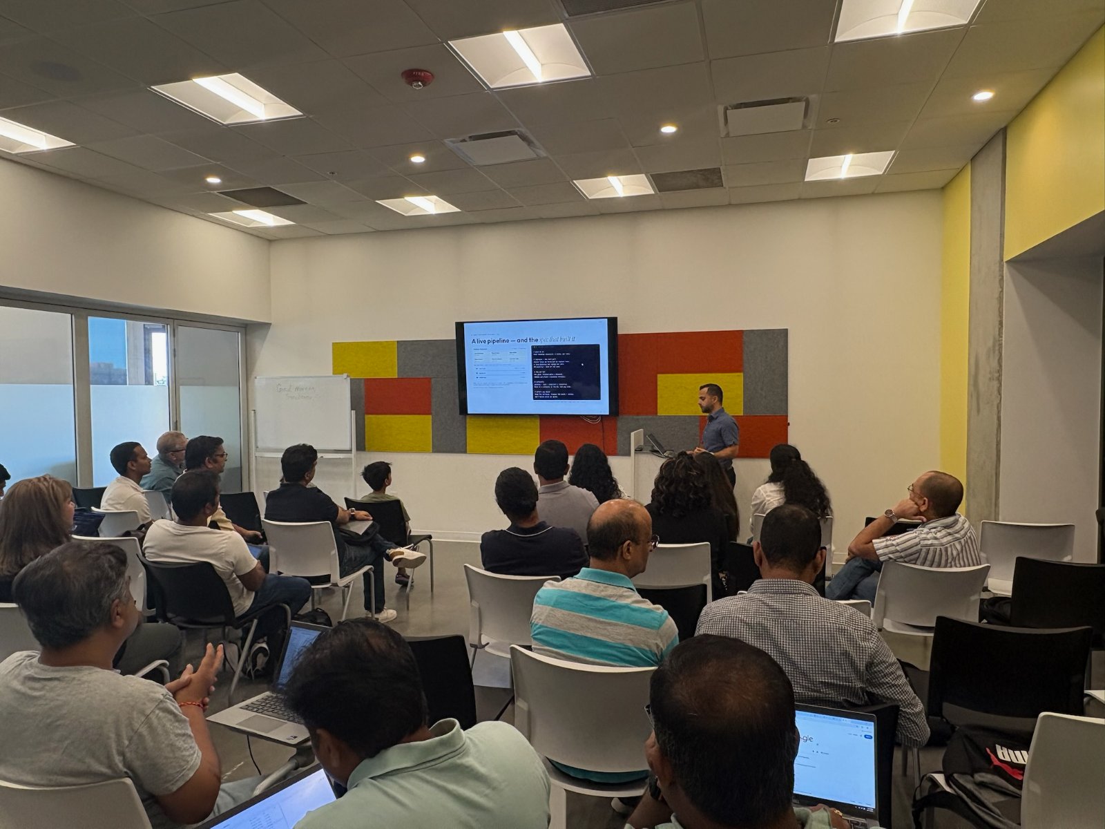 We Were Invited to Present Locals of Texas to a Room Full of AI Builders. Here's What Happened.