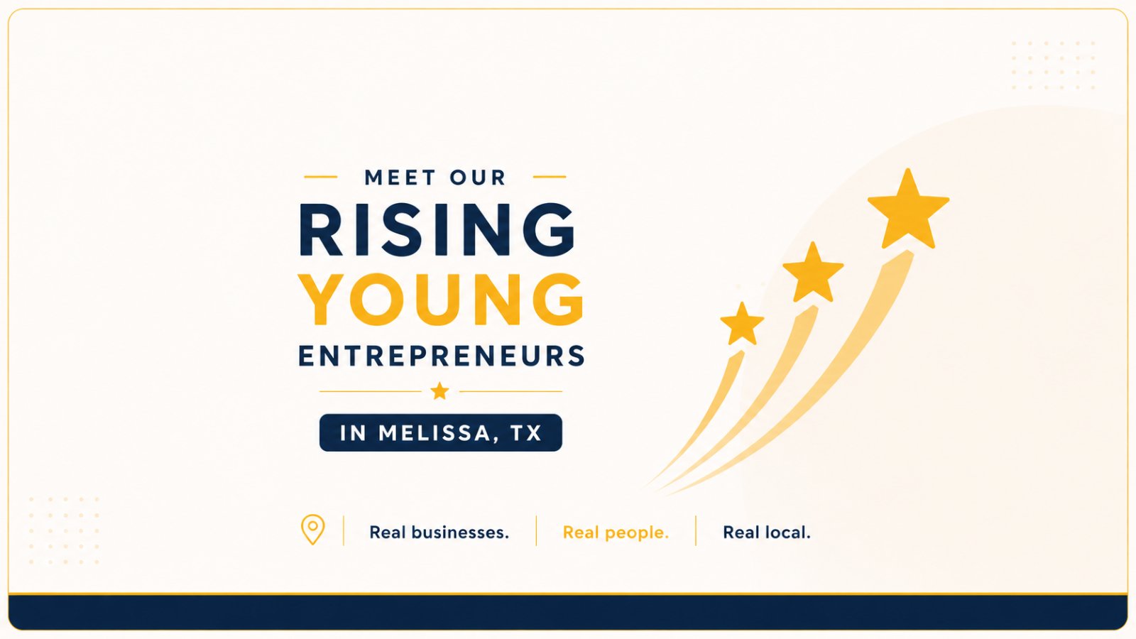 Meet our Rising Young Enterpeneurs in Melissa, TX — Locals of Texas blog